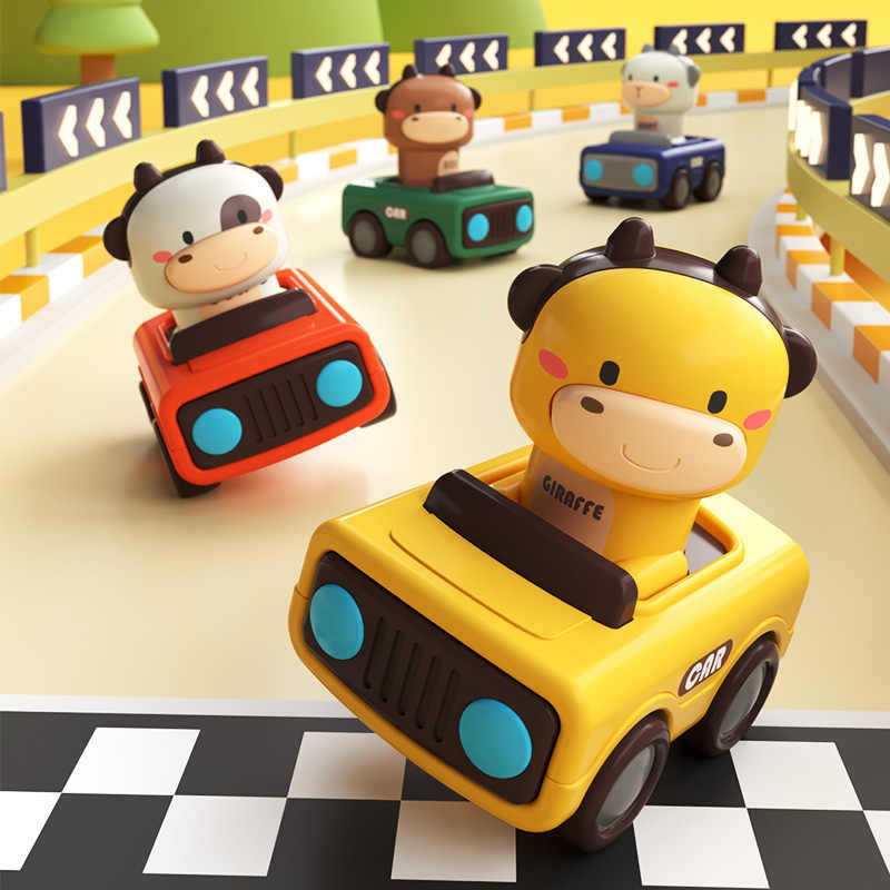 Kids Toys 3 Year Old - Auto Giocattolo a Spinta per Bambini,