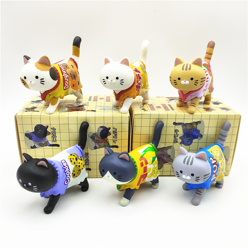 Kids Toys Xmas - Graziosa scatola a sorpresa con gatti,