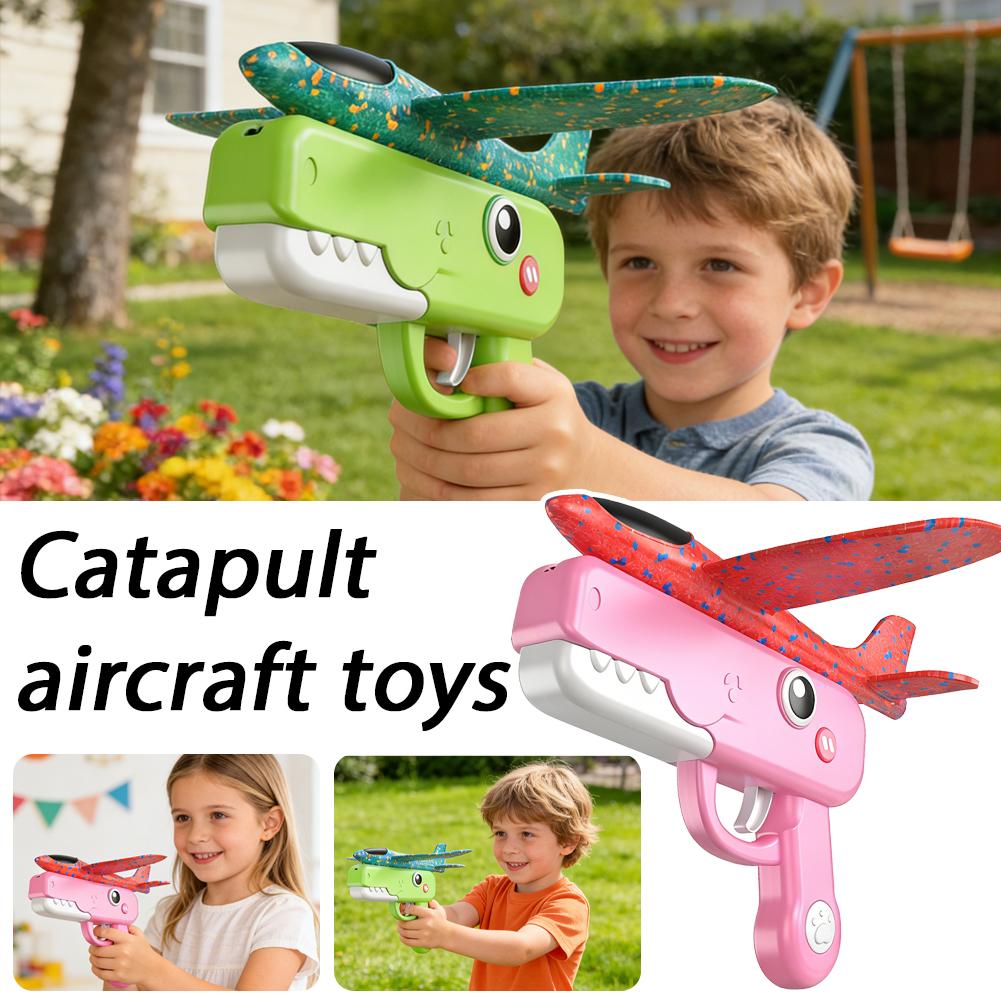 Catapult Launcher Toy - Giocattoli Aerei Catapultabili, Aereo in Schiuma