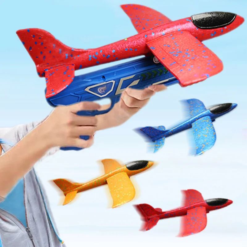 Catapult Launcher Toy - Lanciatore di aeroplani in schiuma EPP