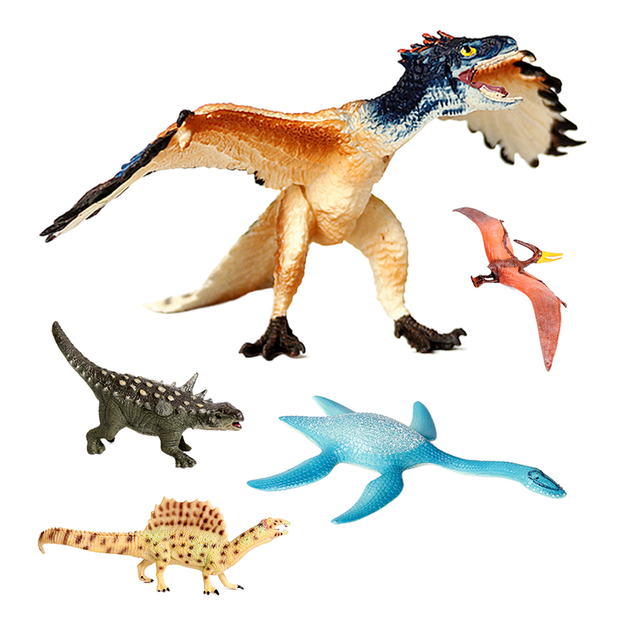 Kids Toys Reviews - Figurine di Dinosauri Preistorici in Plastica,