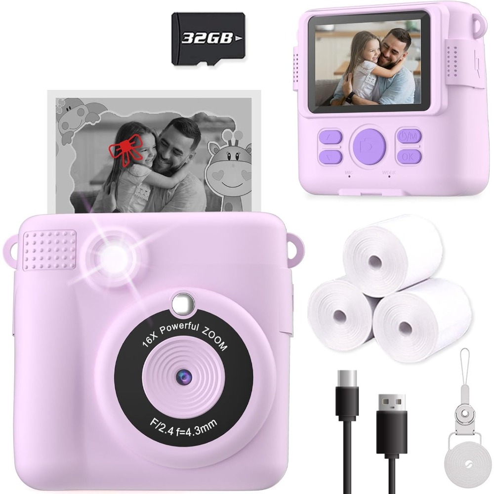 Fotocamera con stampa istantan - Kids Toys 3 Year Old recensione e prezzo