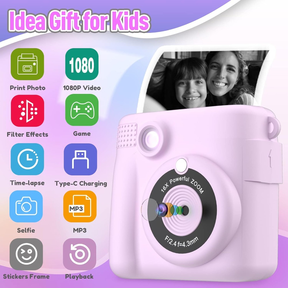 Fotocamera con stampa istantan - Kids Toys 3 Year Old recensione e prezzo
