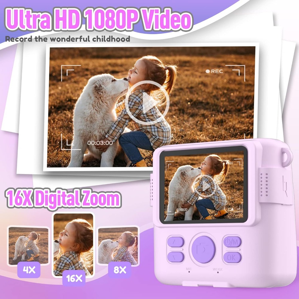Fotocamera con stampa istantan - Kids Toys 3 Year Old recensione e prezzo