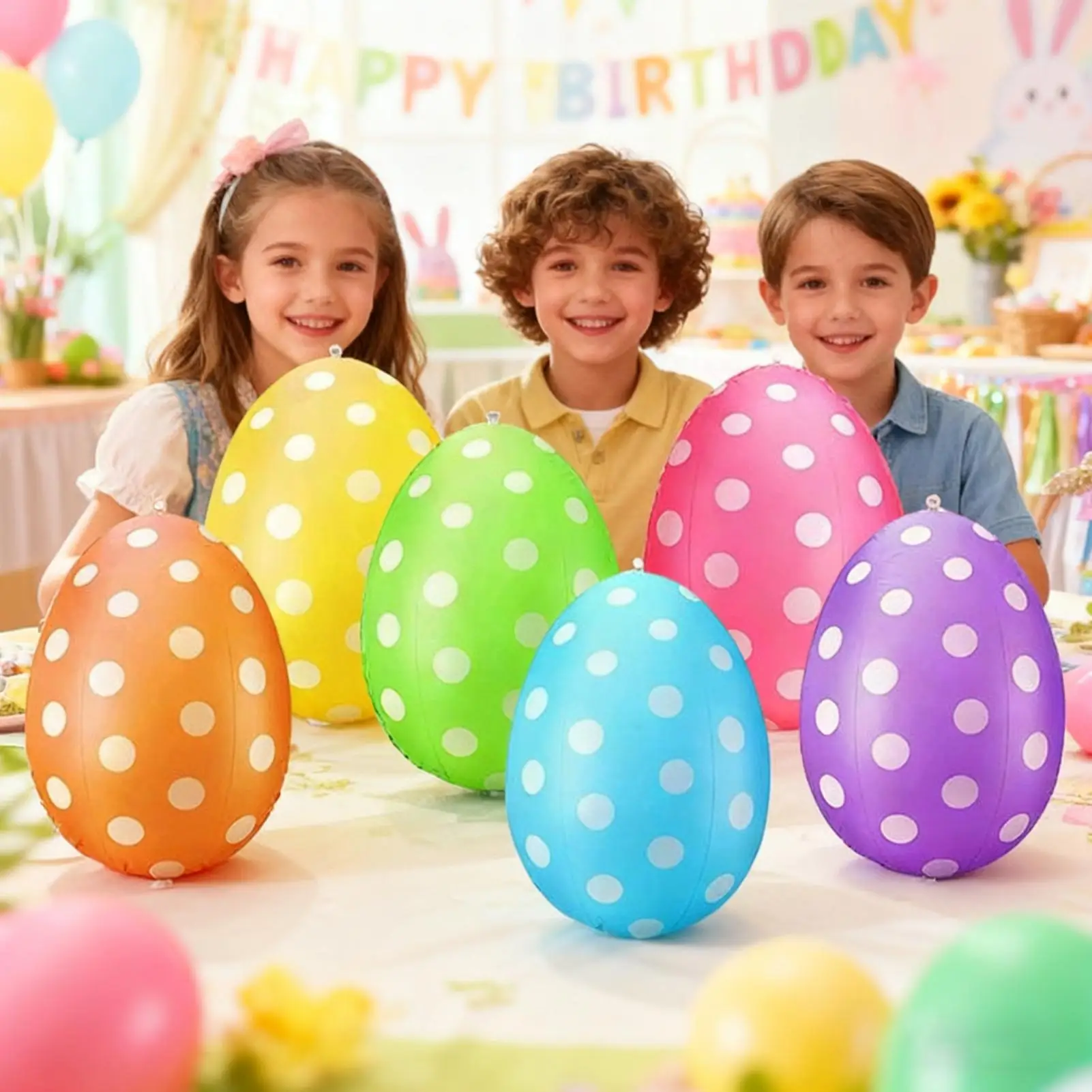 6 Uova di Pasqua Gonfiabili /s - Kids Yard Toys recensione e prezzo