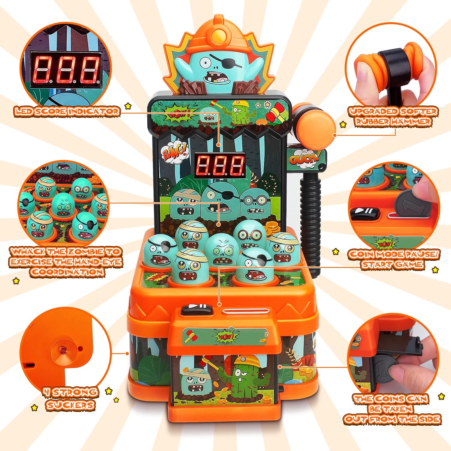 Gioco di Schiaffeggio Zombie p - Kids Zombie Toys recensione e prezzo