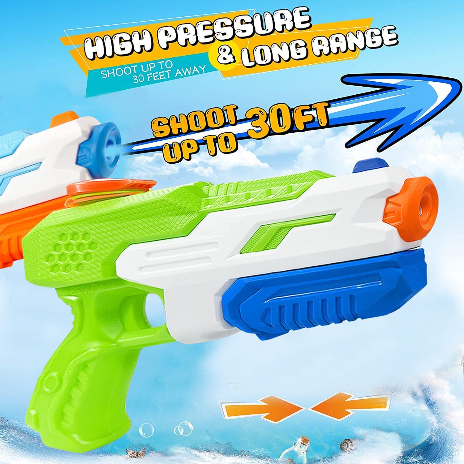 Pistole ad acqua da 600CC, pis - Kids Yard Toys recensione e prezzo